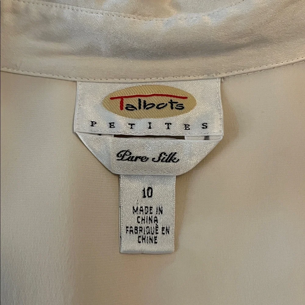 Talbot’s vintage silk blouse - Picture 4 of 5